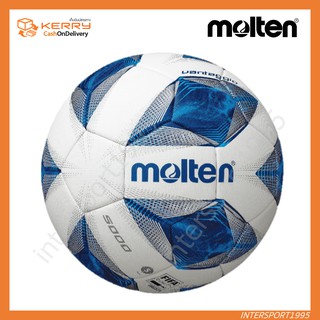 สินค้า ลูกฟุตบอล MOLTEN F5A5000 เบอร์ 5 หนัง PU