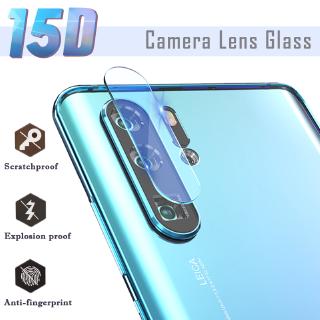 2PCS Huawei P20 Pro P30 Lite Mate 20 30 Nova 3i 4 5T 7i Honor Play 10 Y9 Prime 2019 ฟิล์มกระจกนิรภัยกันรอยกล้องหลัง