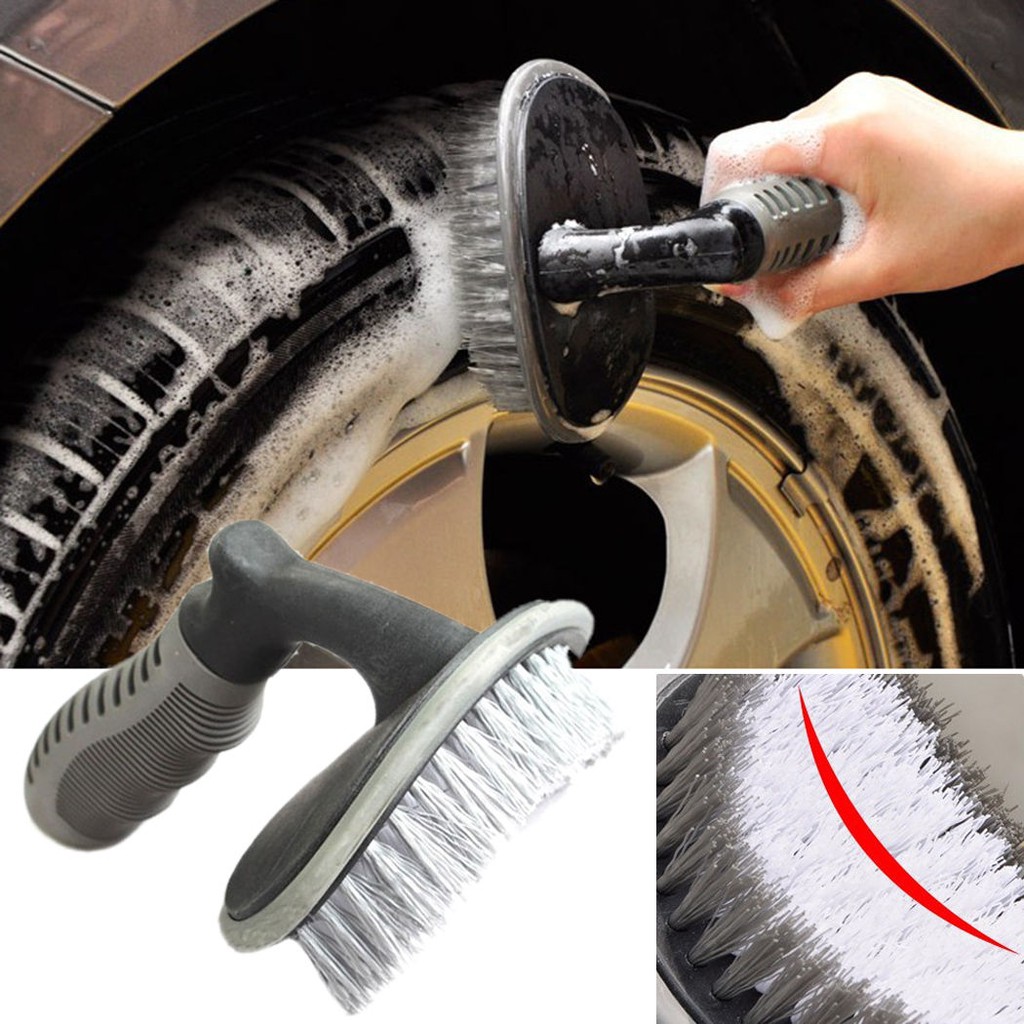 ภาพหน้าปกสินค้าแปรงขัดยางรถ - Tire Brush