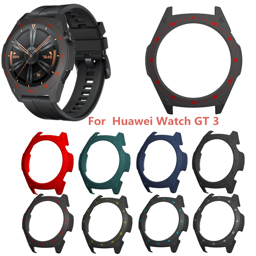 ภาพหน้าปกสินค้าเคสป้องกัน Pc สําหรับ Huawei Watch GT 3 46 มม. Smartwatch เคสป้องกัน
