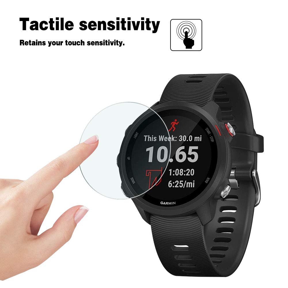 ภาพหน้าปกสินค้าฟิล์มกระจกนิรภัยสำหรับ Garmin Forerunner 245 / 245M จากร้าน rongke.th บน Shopee