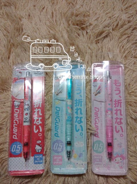 ดินสอกดไส้ไม่หัก-delguard-ลาย-sanrio-ปี2019-คิตตี้