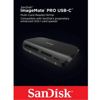 ภาพขนาดย่อของภาพหน้าปกสินค้าSanDisk ImageMate PRO USB-C Multi Card Reader/Writer (SDDR-A631-GNGNN) จากร้าน sandisk_thailand_officialshop บน Shopee ภาพที่ 1