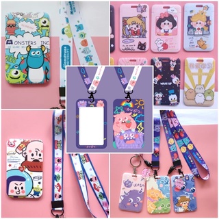 ภาพขนาดย่อของสินค้าป้ายห้อยบัตร Card Holder +Neck Lanyard กรอบใส่บัตร พร้อมสายผ้าคล้องคอ ที่ใส่บัตรกรอมบัตร สายคล้องบัตร ใส่บัตรพนักงาน