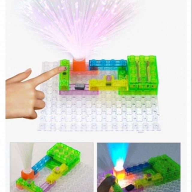 ของเล่นแนววิทย์-ของเล่นแนววิทยาศาสตร์-พร้อมส่ง-พร้อมเรียนรู้-รับปิดเทอม-circuit-lego-block-ไซส์ขนาด-ดูโป้