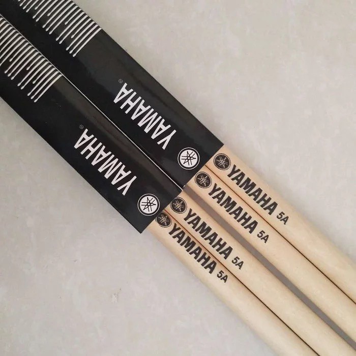 ไม้กลองไม้เมเปิ้ลแบบพกพา-yamaha-5a-drum-stick-1