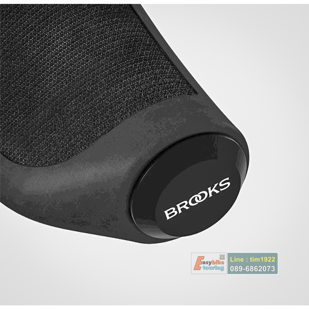 ปลอกแฮนด์-brooks-ergonomic-rubber-grips