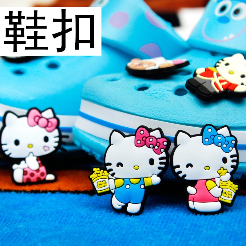 เข็มกลัด-ลายการ์ตูน-hello-kitty-jbt-8-ชิ้น-สําหรับตกแต่งรองเท้า