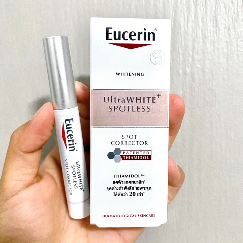 ภาพสินค้า[exp.03/2023]Eucerin Ultrawhite Spotless Spot Corrector Whitening (5ml)[แต้มฝ้า แพ๊กเกจไทย] จากร้าน healthproth บน Shopee ภาพที่ 4
