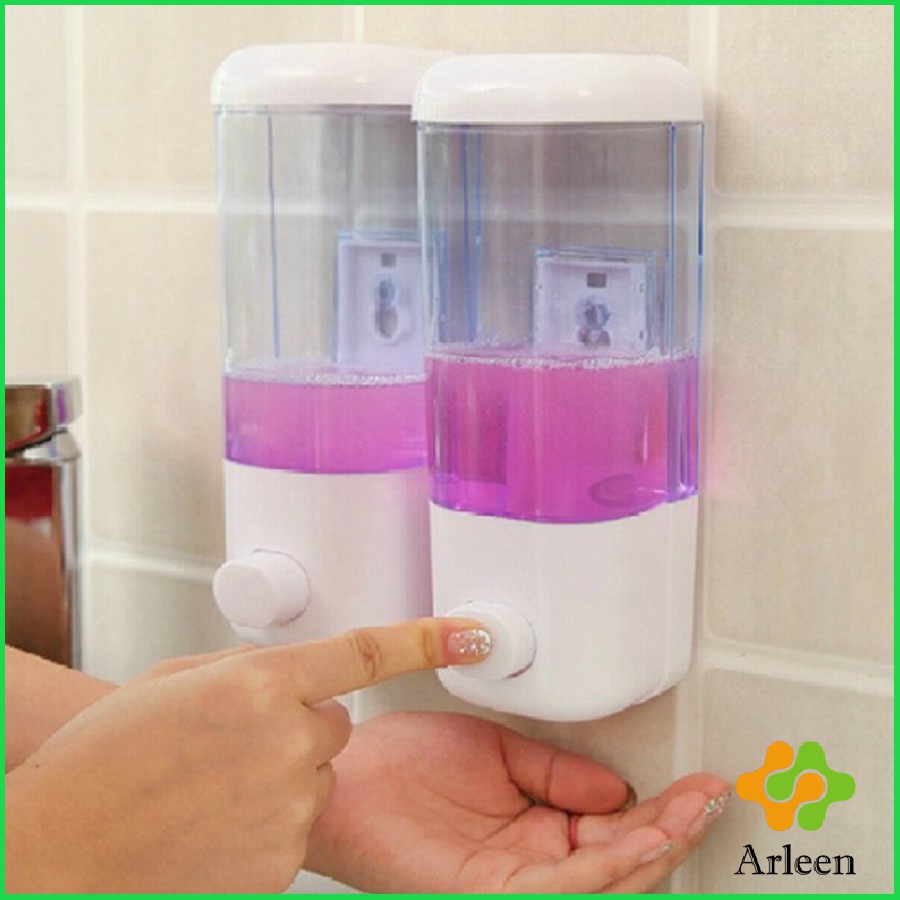 arleen-ที่กดสบู่เหลวติดกำแพง-ติดตั้งง่าย-อุปกรณ์ในห้องน้ำ-soap-dispenser