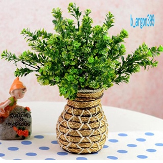 【AG】1 Bouquet Artificial Fake Flower Green Grass Plant Home Office Wedding Decor