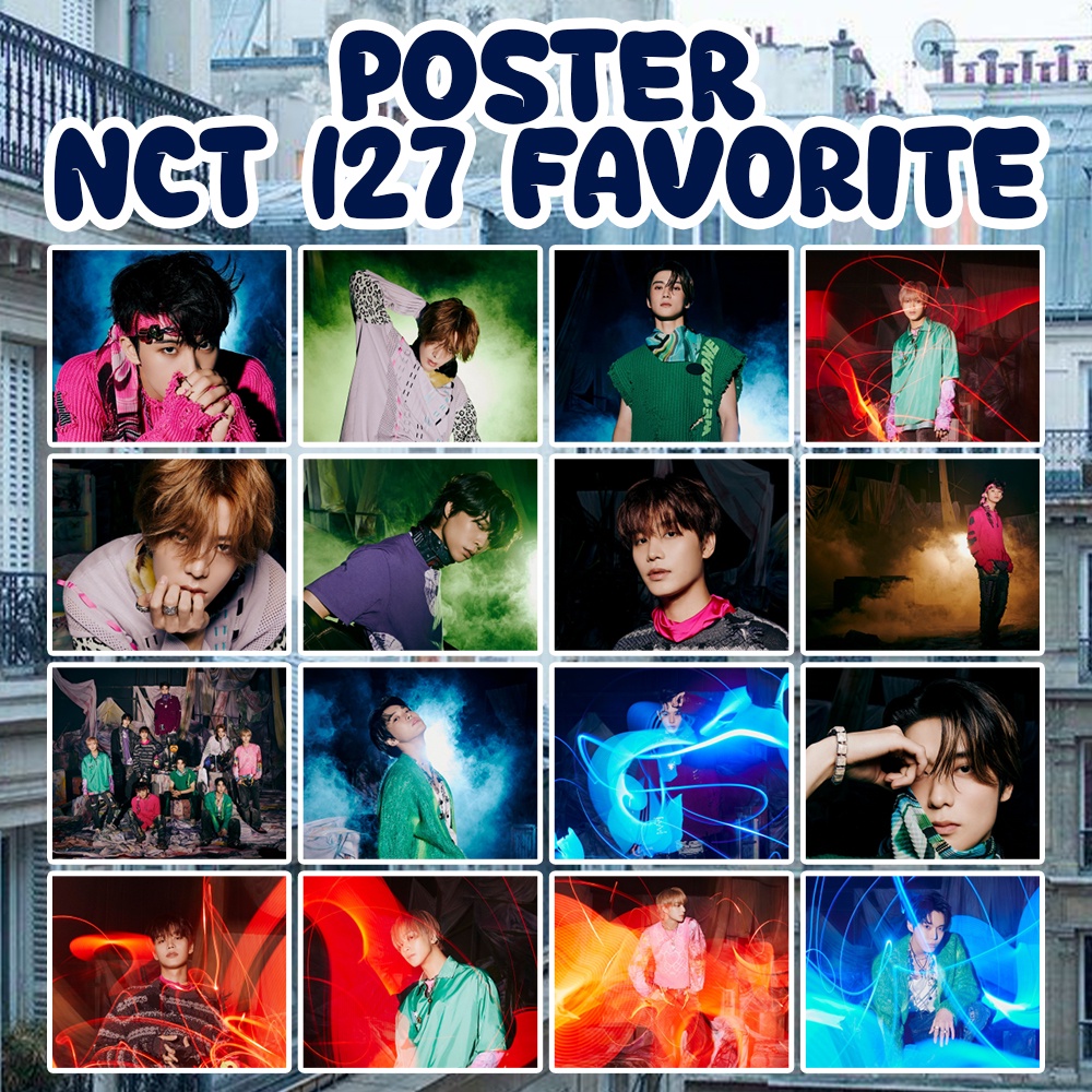 โปสเตอร์ NCT 127 FAVORITE | ตกแต่งผนัง Kpop A5 A4 (ส่วน E) | Shopee