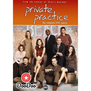 Private Practice: The Complete Fifth Season ไพรเวท แพรคทีส ปี 5 [พากย์อังกฤษ ซับไทย/อังกฤษ] DVD 5 แผ่น