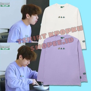 เสื้อยืดแขนยาว พิมพ์ลายตุ๊กตา HIJAU Bts in the soop 2 taehyung 3 สีเขียว