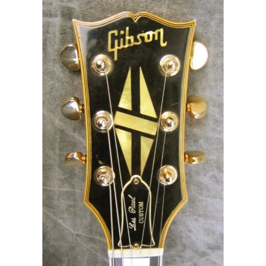 โลโก้หัวกีต้าร์-gibson-custom-gold-metallic