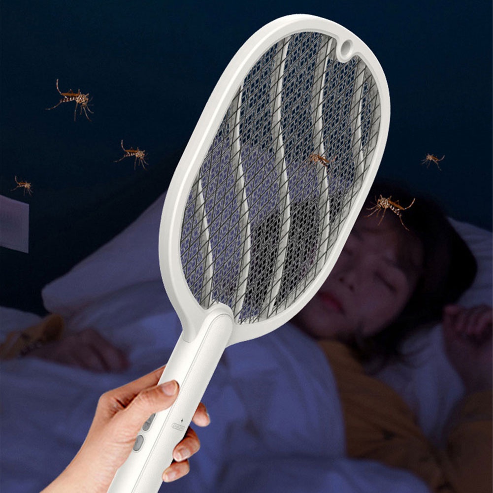 ขายร้อนไฟฟ้าแมลงแร็กเก็ต-swatter-zapper-usb-ชาร์จฤดูร้อนยุง-swatter-ฆ่า-fly-bug-zapper-killer-trap-ดอกไม้-flower