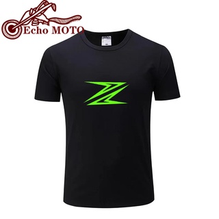 เสื้อยืดผ้าฝ้ายพิมพ์ลายGILDAN เสื้อยืด แบบนิ่ม เซ็กซี่ สําหรับ Kawasaki Z 250 300 800 900 1000 650 400 750S