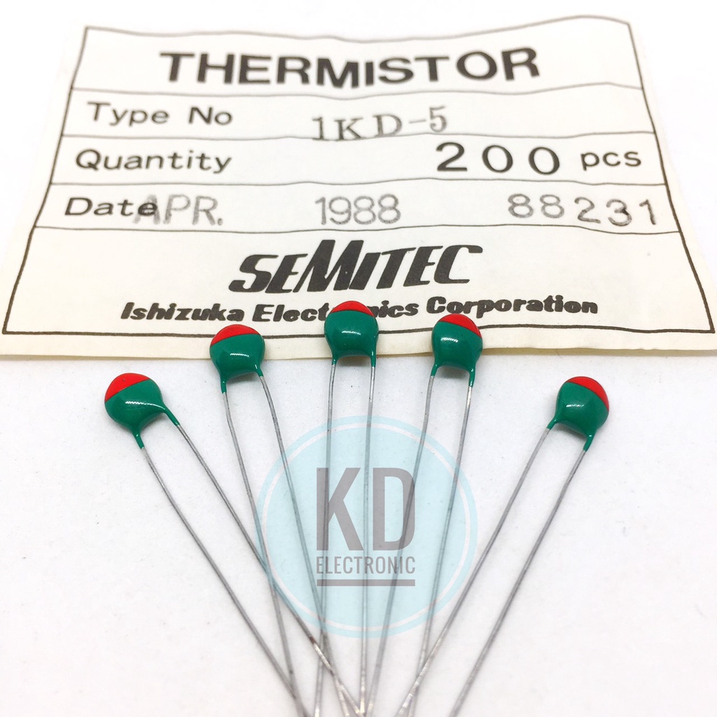 ชุด-5ชิ้น-1kd-5-tremistor-เซ็นเซอร์วัดอุณหภูมิ-เทอร์มิสเตอร์