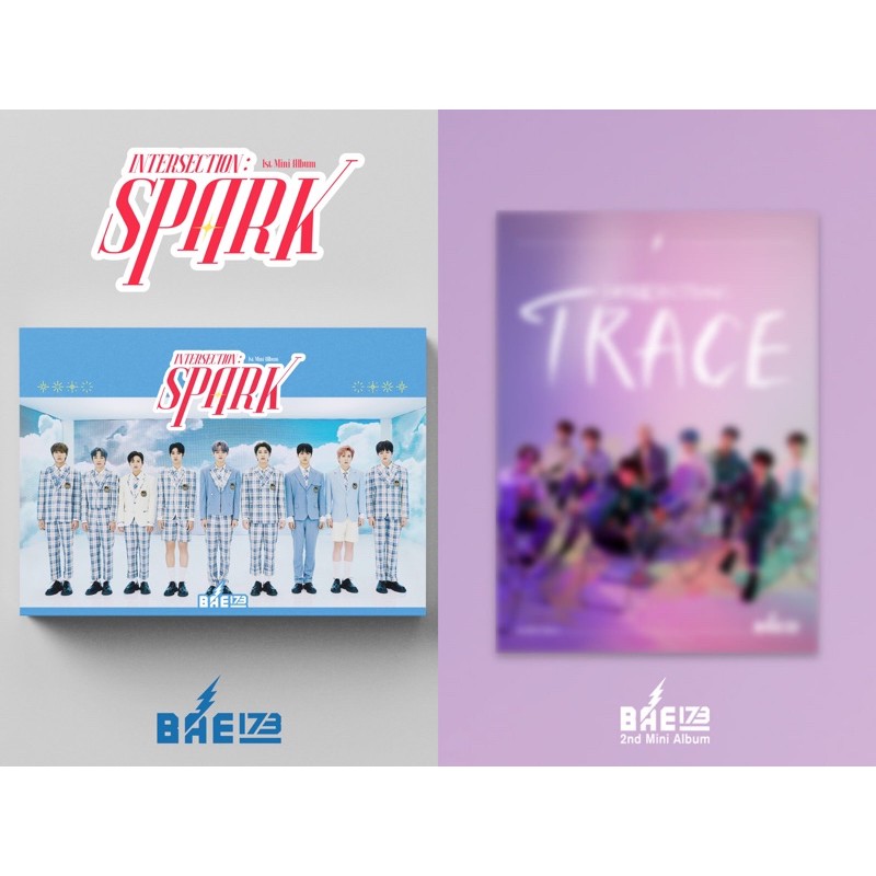 pre-order-อัลบั้ม-bae173-1st-mini-album-intersection-spark-2nd-mini-album-intersection-trace