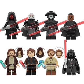 ของเล่นตัวต่อเลโก้ Star Darth Vader Maul Obi-Wan Anakin Trooper Wars Juguete ขนาดเล็ก สําหรับเด็ก