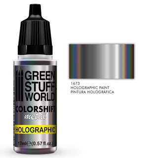 สี effect สูตรน้ำ Holographic ใช้ได้ทั้ง Airbrush และ พู่กัน