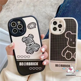 เคสโทรศัพท์มือถือแบบนิ่ม ลายหมากรุก หมี ไวโอเลนท์ สําหรับ Samsung A14 A32 A04 A04s A50s A12 A13 A33 A50 A30s A73 5G A22 A10s A52 A21s A53 A03s A72 A03 M23 A51 A52s A20s A31 A20 A11 A23 A02s A71 A30