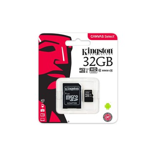 ภาพหน้าปกสินค้าKingston 32GB Micro SD SDHC UHS-I Class 10 Memory Card (SDCS/32GB) ที่เกี่ยวข้อง