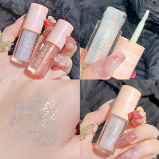 【In Stock】Sweet Mint  อายแชโดว์ sequins Glitter Pearlescent Liquid