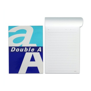 โปรโมชั่น : Double A สมุดฉีก ขนาด A6 หนา 80 แกรม 40 แผ่น จำหน่าย 6 เล่ม