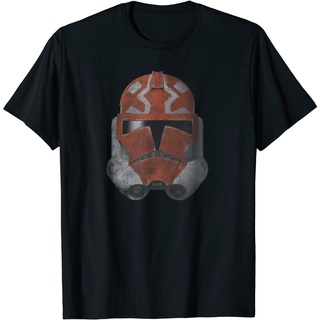 เสื้อยืดโอเวอร์ไซส์เสื้อยืด พิมพ์ลาย Star Wars The Clone Wars 332nd Ahsoka Trooper สําหรับผู้ชายS-3XL