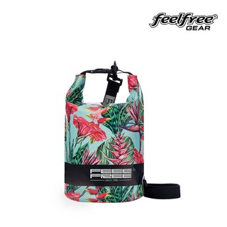 FEELFREE DRY TUBE TROPICAL MINI (TEAL/BLACK) กระเป๋ากันน้ำ ถุงกันน้ำ พรีเมี่ยม