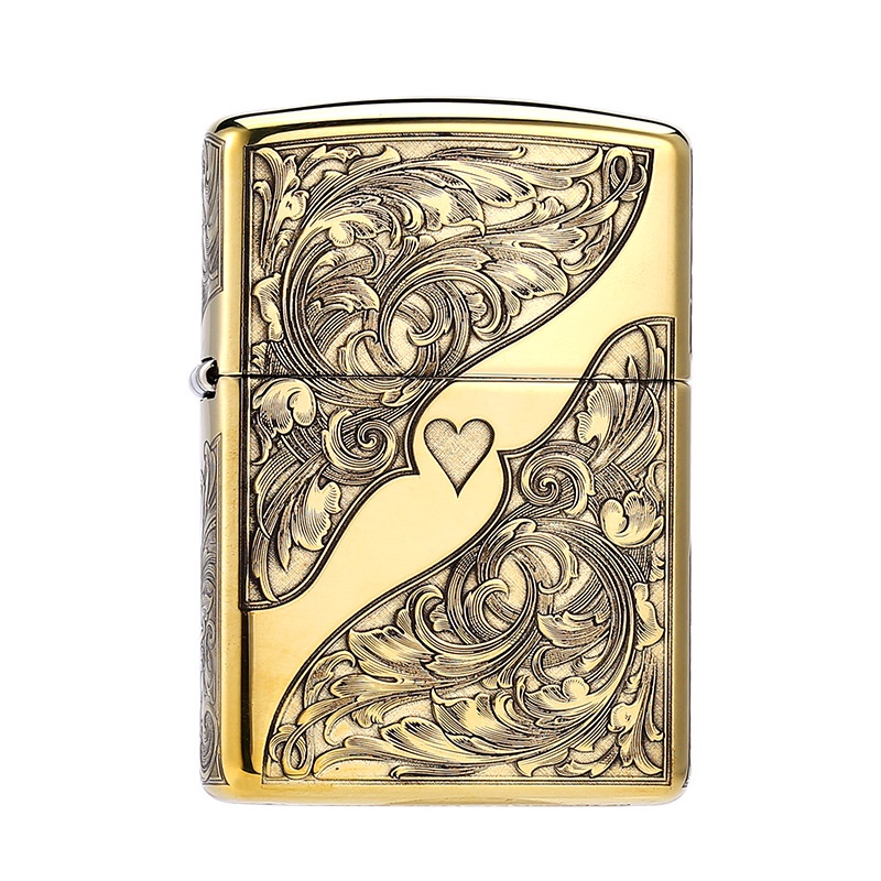 zippo-zippo-ของแท้๑-zippo-zippo-ไฟแช็กของแท้-ของแท้-สลักลึก-ลิมิเต็ด-อิดิชั่น-หัวใจ-tang-หญ้า-ไฟแช็ก-กันลม-ตัวผู้