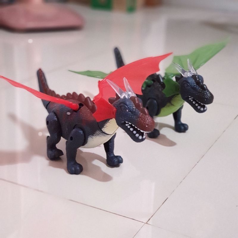 ของเล่นมังกรเดินได้-เมีเสียง-มีไฟ-ของเล่นไดโนเสาร์-มีปีก-ของเล่นไดโนเสาร์ใส่ถ่าน-ของเล่นมังกร-ของเล่นไดโนเสาร์-คละสี