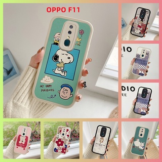 เคส OPPO F11 เคสโทรศัพท์ซิลิโคนกันกระแทก สนูปปี้. ลายน่ารัก KLQ