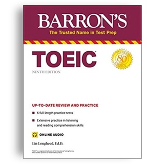 (C221) 9781506273426 TOEIC (WITH ONLINE AUDIO) (BARRONS TEST PREP)