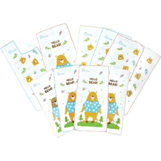 Grace Kids ผ้าเช็ดตัวไมโครไฟเบอร์ 1 ผืน ลายน่ารัก ผ้าเช็ดตัวเด็ก ซับน้ำเยี่ยม แห้งไว ผ้าขนหนูนาโน
