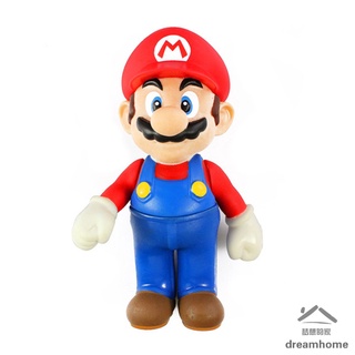 ของเล่นเด็กตุ๊กตาฟิกเกอร์ Super Mario Bros Mushroom Pvc