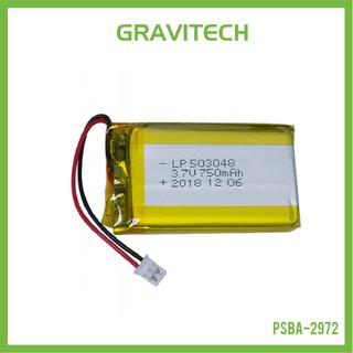 ภาพหน้าปกสินค้า[Gravitechthai]Lithium Ion Polymer Battery LiPo 750mAh 3.7V - 503048 ที่เกี่ยวข้อง