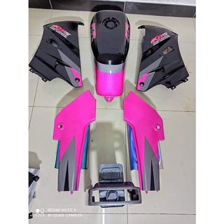 ชุดสีเคอาดำบานเย็นSSE KR victer ทอะไหล่แต่งเคอา วิคเตอร์ kawasaki   พร้อมถัง