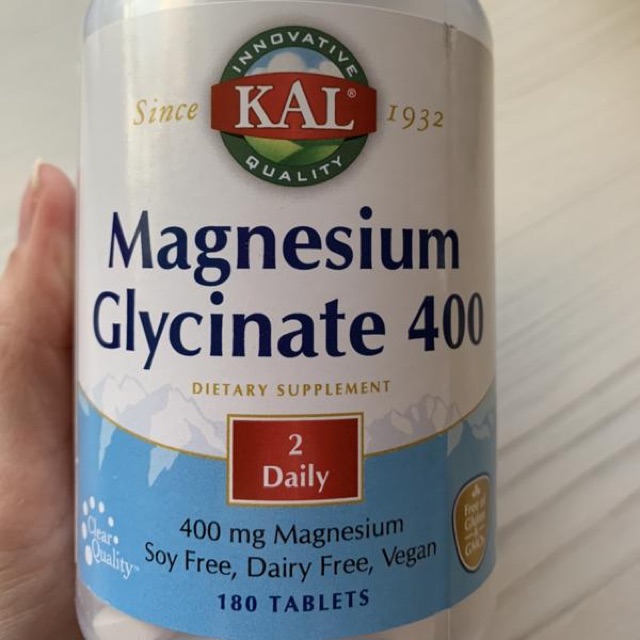 pre-order-ของแท้จากอเมริกา-kal-magnesium-glycinate-400-400-mg-180-tablets