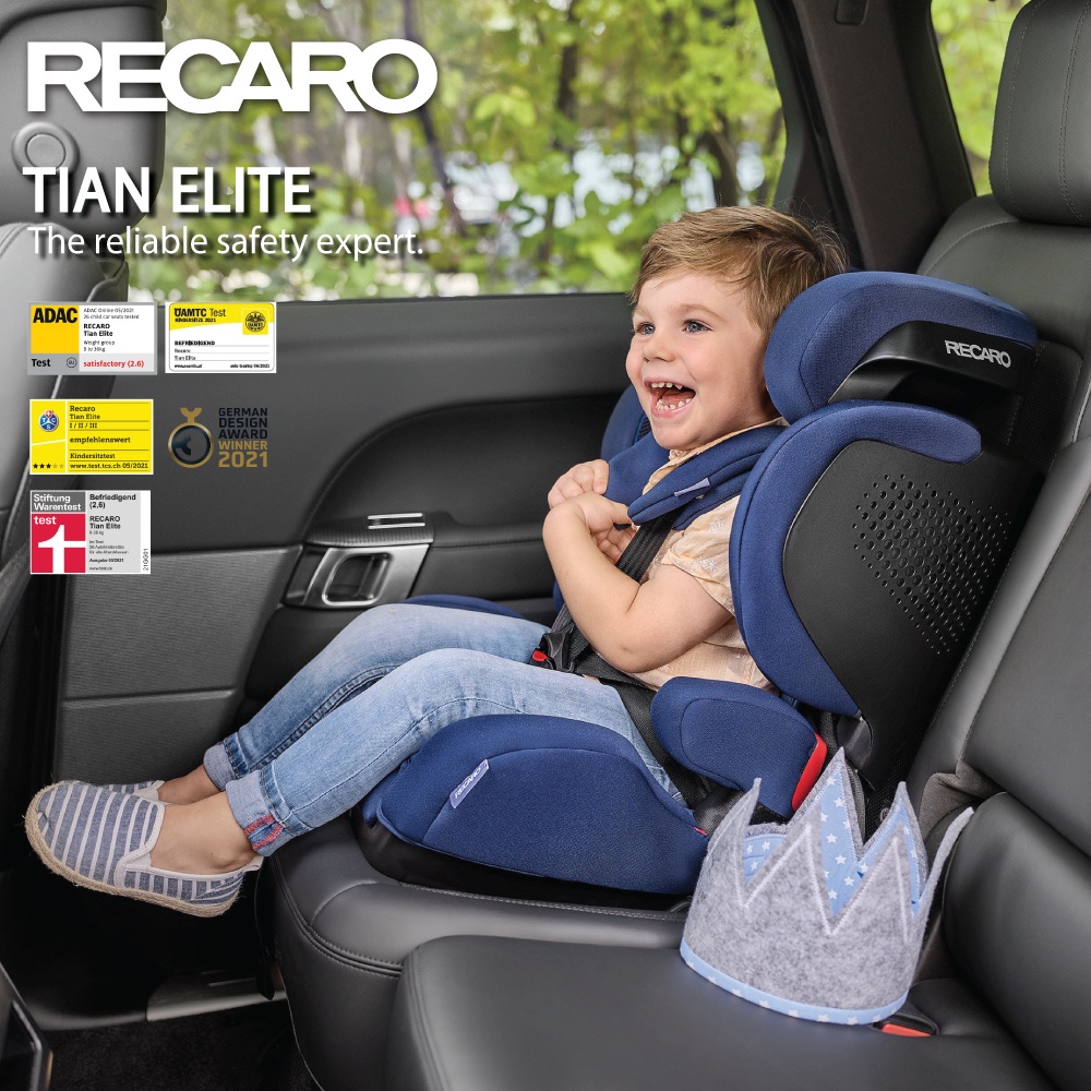 ภาพสินค้าRecaro Tian Elite Prime-Silent Grey จากร้าน kiddopacific บน Shopee ภาพที่ 7