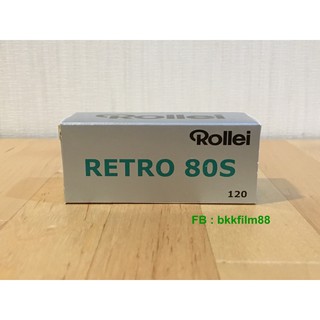สินค้า ฟิล์มขาวดำ Rollei Retro 80S 120 ฟิล์มถ่ายรูป Medium Format Hasselblad Mamiya