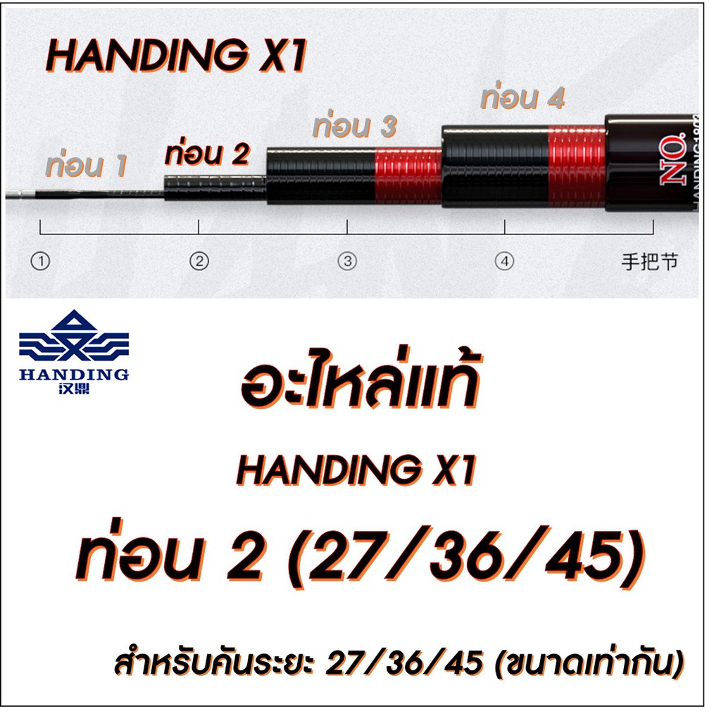 อะไหล่แท้-handing-x1-คันชิงหลิวค