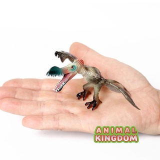 Animal Kingdom - โมเดลไดโนเสาร์ Pterosaurus น้ำตาล ขนาด 13.00 CM (จากหาดใหญ่)