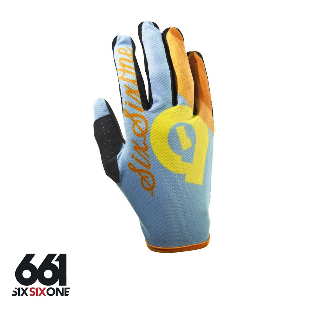 ถุงมือจักรยาน-661-youth-comp-glove-blue-sherbert