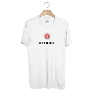 BP64 เสื้อยืด กู้ภัย-กู้ชีพ : RESCUE