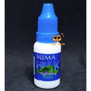 SUMA HULK - New...... MADE IN THAILAND ใช้เคลือบเกล็ดปลาให้แข็งแรง เหนียว อึด 1-2หยดต่อน้ำ 1 ลิตร