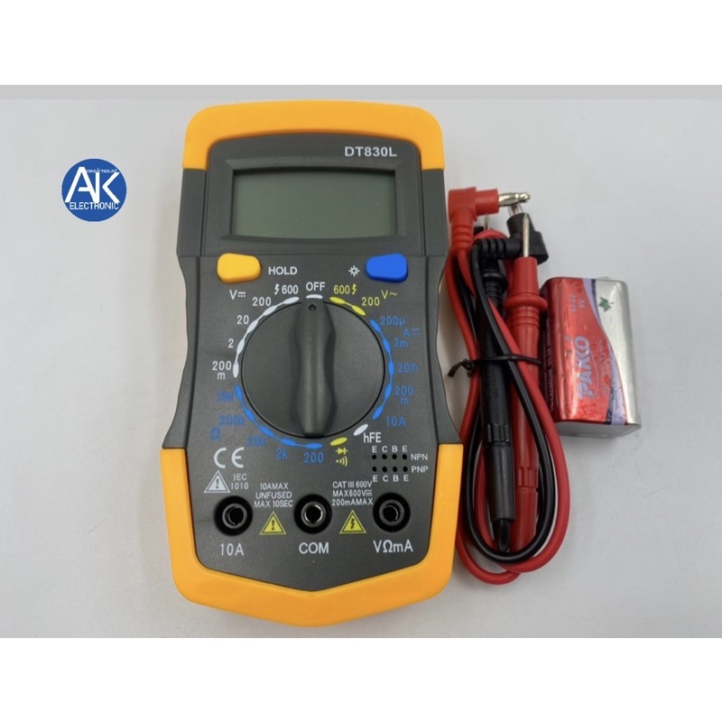 มิเตอร์ดิจิตอล-มัลติมิเตอร์ดิจิตอล-xtmax-dt830l-multimeter-digital-เครื่องมือ-วัดไฟดิจิตอล-มิเตอร์วัดไฟ