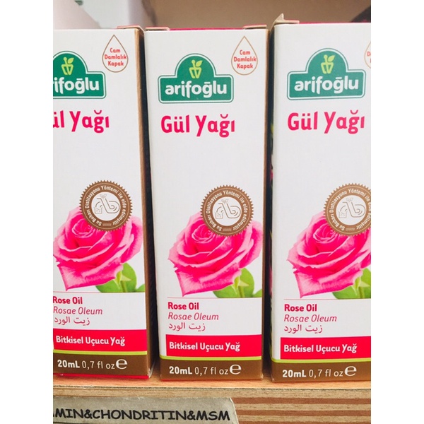 น้ำมันกุหลาบ-rose-oil-20ml-จากตุรกี-แบรนด์-arifo-lu-พร้อมส่ง