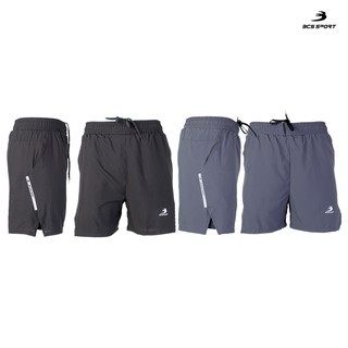 BCS SPORT กางเกงวิ่งขาสั้น ชาย รัดกล้ามเนื้อภายในตัว เนื้อผ้า AIR-NANO LIGHTรหัส R708 BCS MENS RUNNING SHORTS